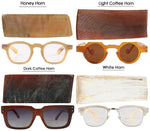 Custom Eye Glasses | Natural Horn Frames | Handmade Eyewear | Anti Blue Light