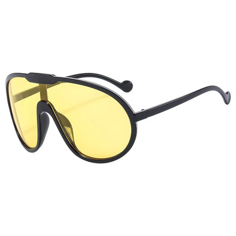 Oversized Steampunk Sunglasses | Uv400 Protection Lens |