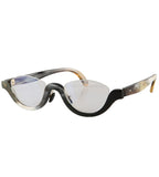 Echte Naturhornbrille | Cat Eye Blue Light Frames | Handgefertigte Brillen