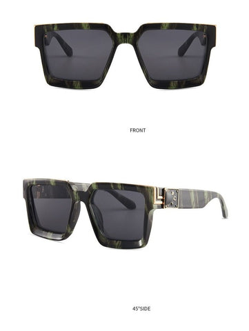 Square Frame Oversized Sunglasses – Insurgent Eyewear